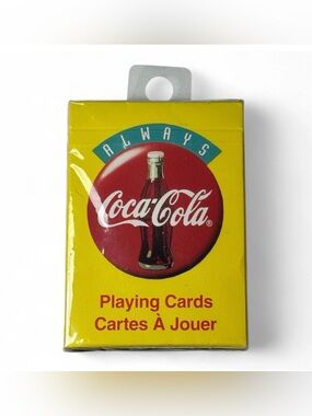 Vintage 1994 - Coca Cola Playing Cards - Factory Sealed